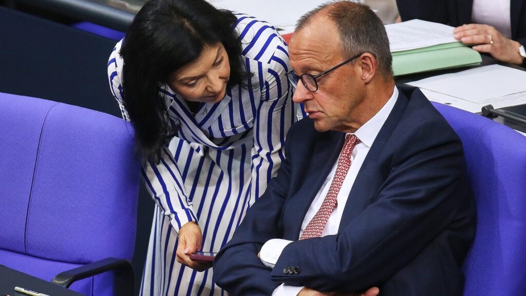 Katherina Reiche und Friedrich Merz (Archiv)