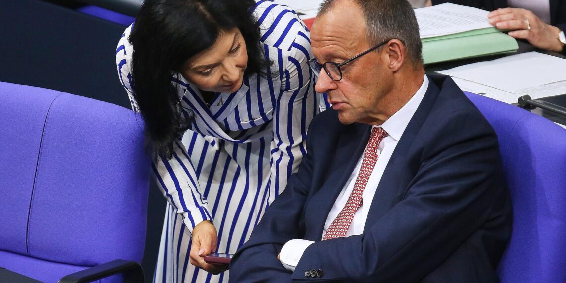 Katherina Reiche und Friedrich Merz (Archiv)