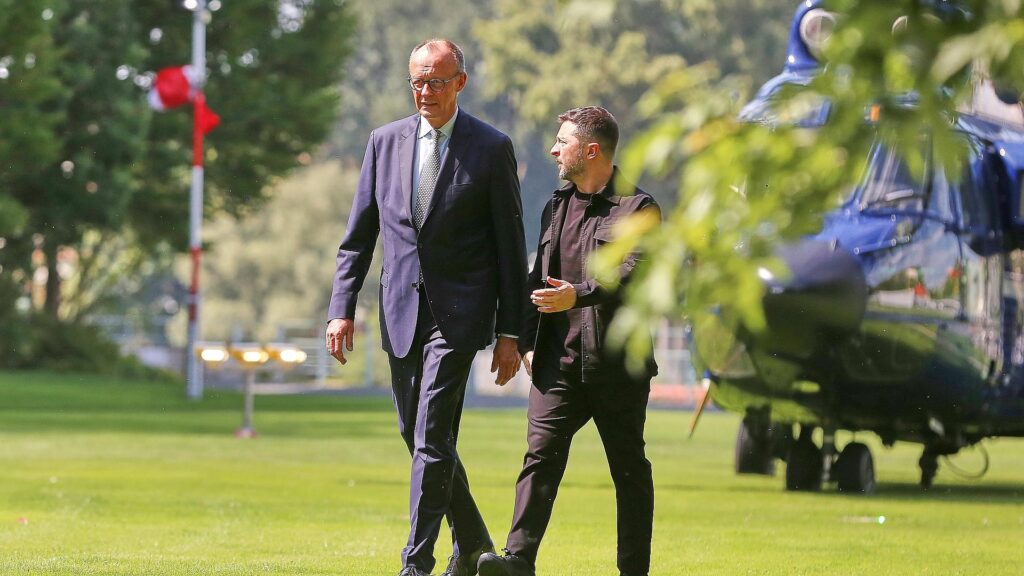 Friedrich Merz und Wolodymyr Selenskyj (Archiv)