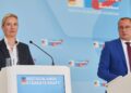 Linnemann kritisiert Radikalisierung der AfD unter Führungsduo 9 Alice Weidel und Tino Chrupalla (Archiv)
