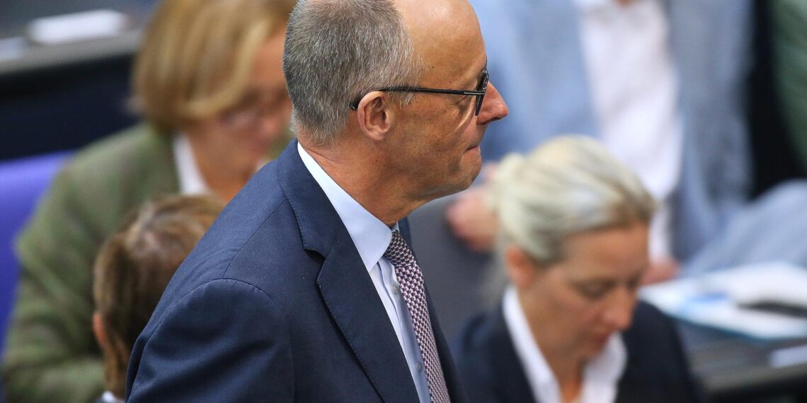 Infratest: Union bleibt in der Sonntagsfrage vor der AfD 1 Friedrich Merz und Alice Weidel (Archiv)