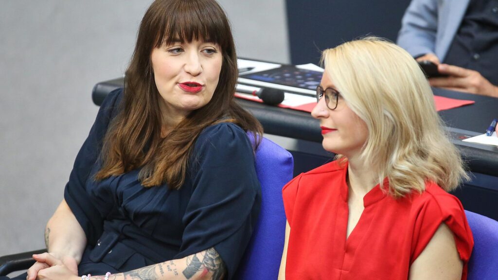 Heidi Reichinnek und Ines Schwerdtner (Archiv)