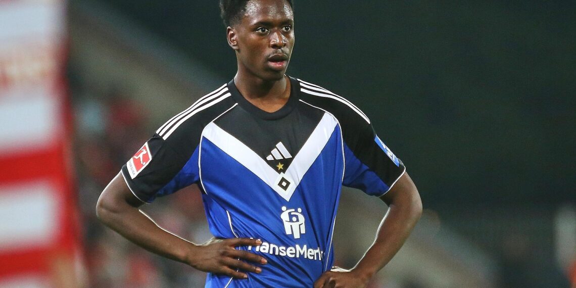 1. Bundesliga: HSV gewinnt Nordderby gegen Bremen 1 Albert Sambi Lokonga (Archiv)