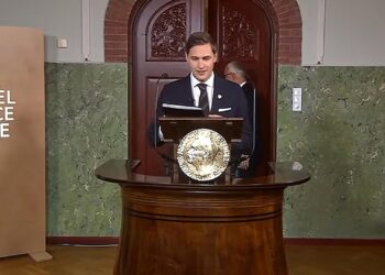 Friedensnobelpreisträgerin nicht bei Preisverleihung dabei 2 Bekanntgabe des Friedensnobelpreises am 10.10.2025