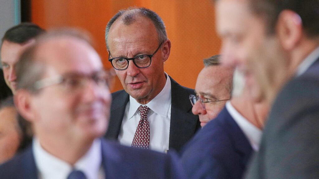 Friedrich Merz vor Kabinettssitzung (Archiv)