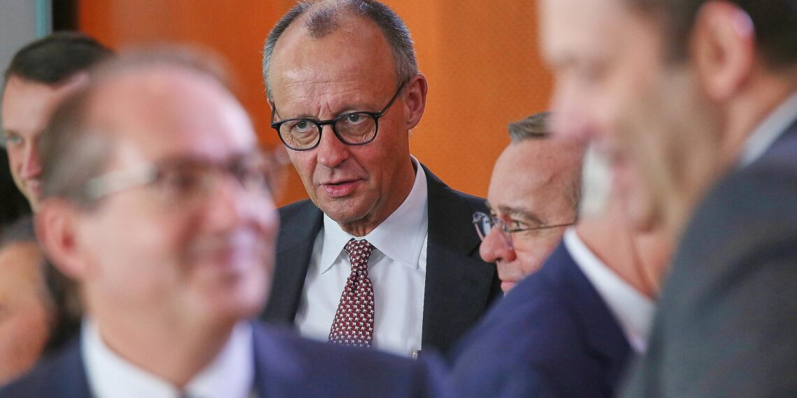 Friedrich Merz vor Kabinettssitzung (Archiv)