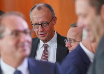 Friedrich Merz vor Kabinettssitzung (Archiv)