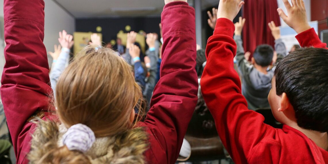 Kinder in einer Schule (Archiv)