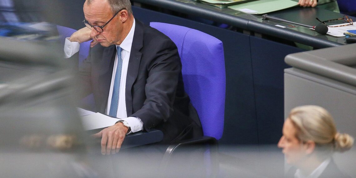 Yougov: Union und AfD ziehen wieder gleich 1 Friedrich Merz und Alice Weidel (Archiv)