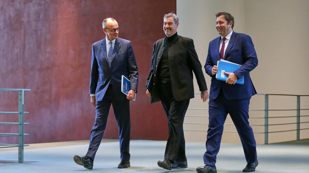 Dröge mahnt Schwarz-Rot zu "Neustart" bei Koalitionsausschuss 1 Merz