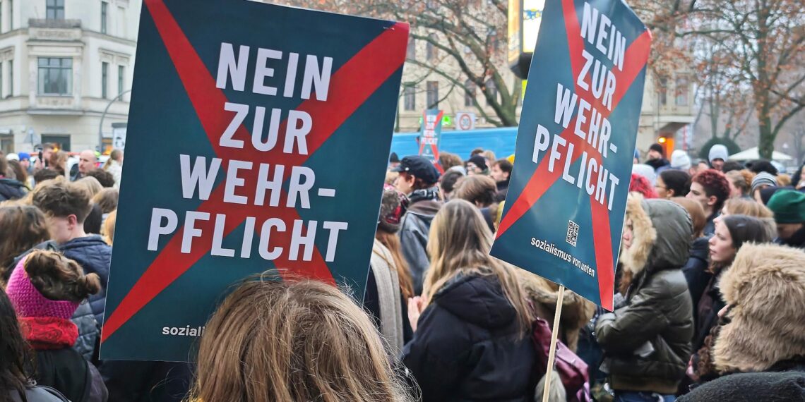 Anti-Wehrdienst-Demo am 05.12.2025