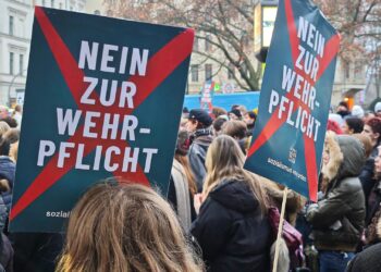 Anti-Wehrdienst-Demo am 05.12.2025