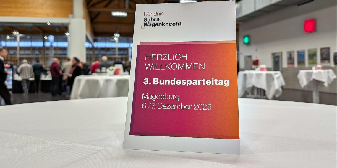 BSW setzt Parteitag fort 1 3. BSW-Bundesparteitag im Dezember 2025