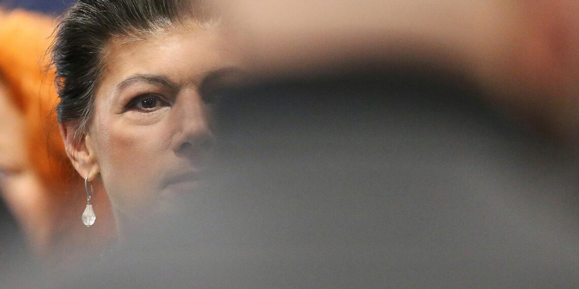 Wagenknecht bezeichnet Brandmauer als "Brandstiftung" 1 Sahra Wagenknecht (Archiv)