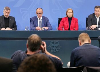 Koalition einigt sich auf beschleunigten Infrastrukturausbau 4 Pressekonferenz nach Koalitionsausschuss am 11.12.2025