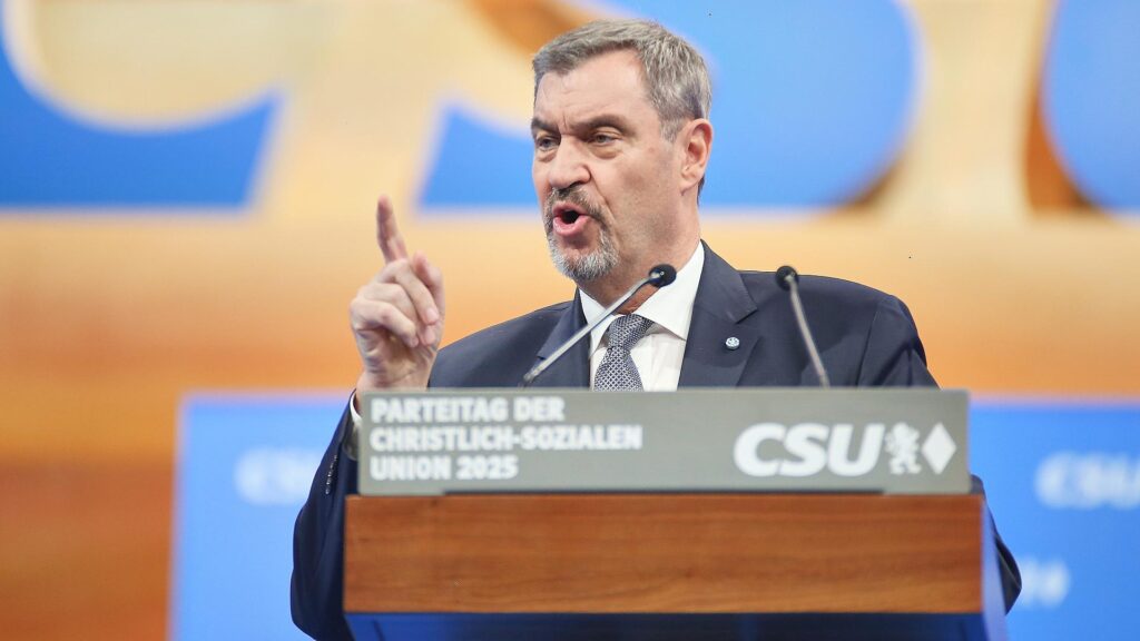 Söder kündigt Bayerns Ausstieg aus Länderfinanzausgleich an 10 Markus Söder am 12.12.2025