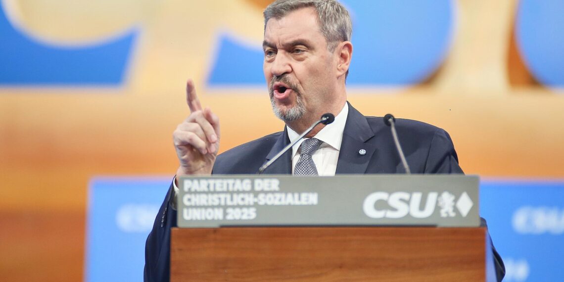 Söder kündigt Bayerns Ausstieg aus Länderfinanzausgleich an 1 Markus Söder am 12.12.2025