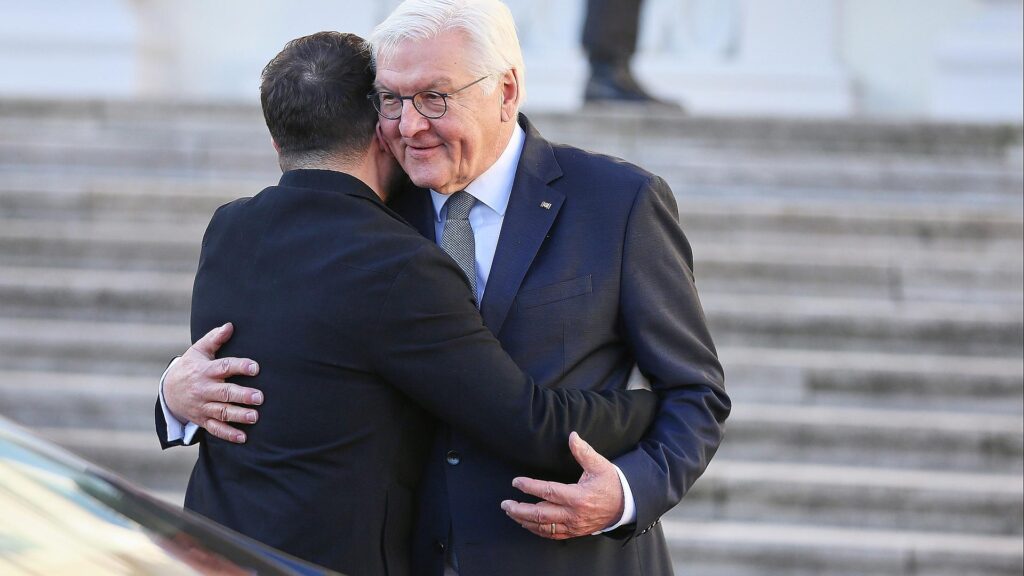 Wolodymyr Selenskyj und Frank-Walter Steinmeier am 15.12.2025