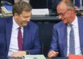 Lars Klingbeil und Friedrich Merz (Archiv)