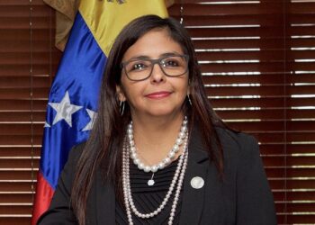 Venezuelas Vizepräsidentin fordert "Lebensbeweis" für Maduro 3 Delcy Rodriguez (Archiv)