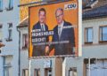 CDU-Plakat mit Sven Schulze und Reiner Haseloff am 07.01.2026
