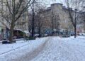 Schnee in Berlin am 09.01.2026