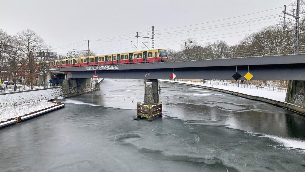 Schnee in Berlin am 09.01.2026