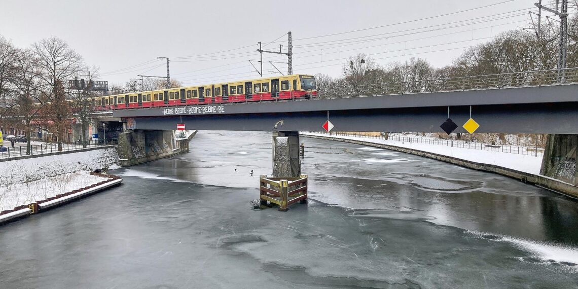 Schnee in Berlin am 09.01.2026
