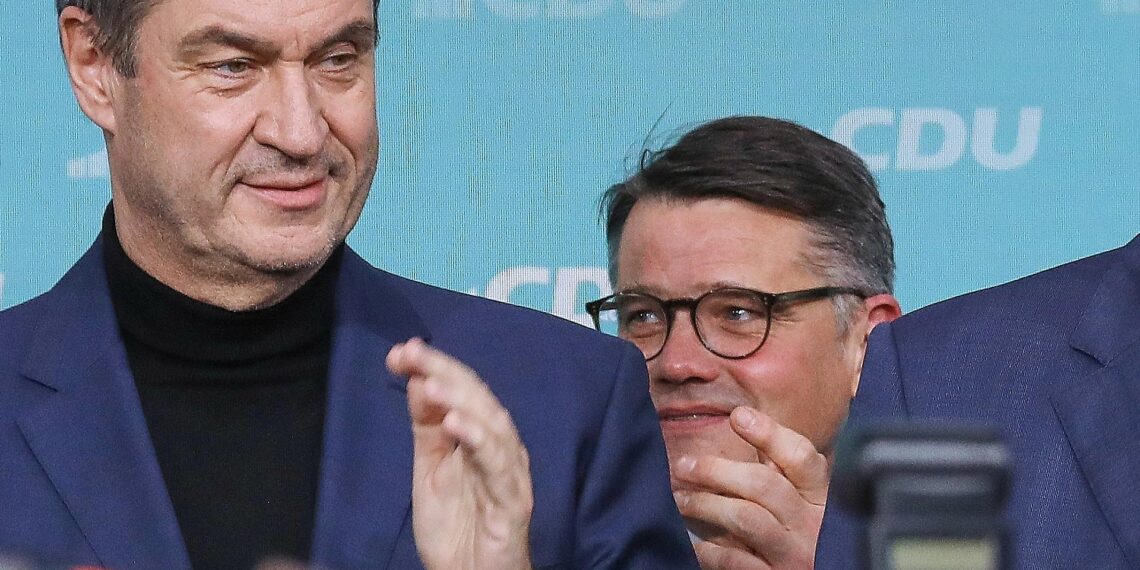 Markus Söder und Boris Rhein (Archiv)