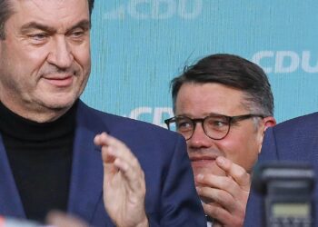 Markus Söder und Boris Rhein (Archiv)