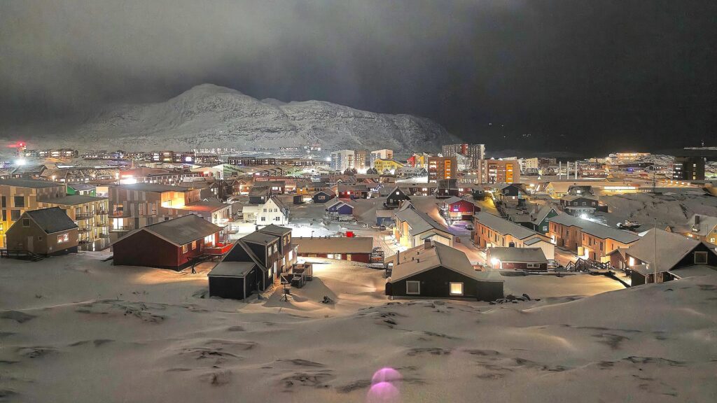 Nuuk auf Grönland am 18.01.2026