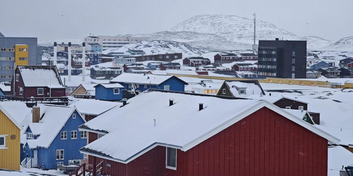 Nuuk auf Grönland am 19.01.2026