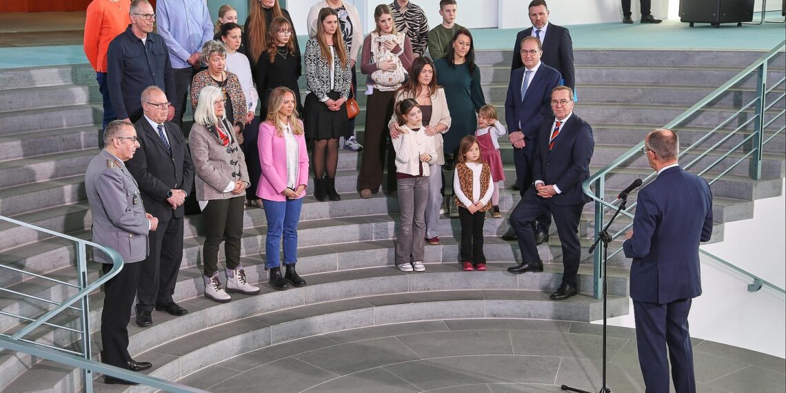 Empfang der Familienangehörigen am 20.01.2026