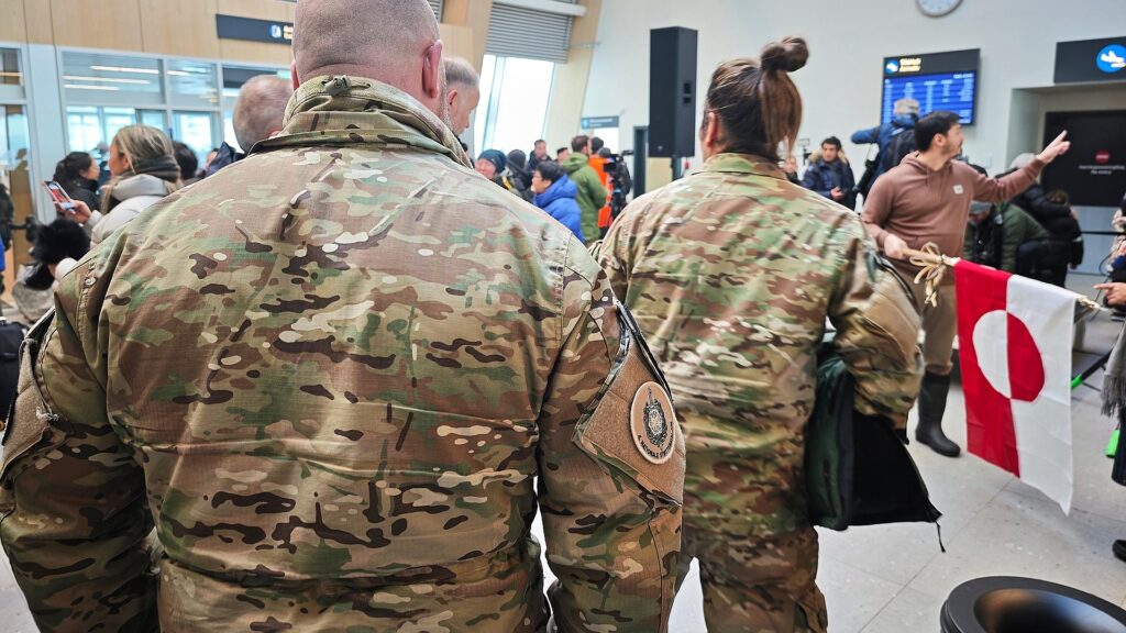 Dänische Soldaten auf Grönland am 20.01.2026