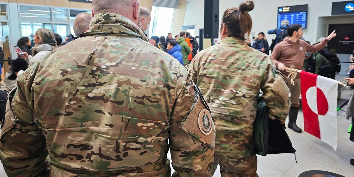 Dänische Soldaten auf Grönland am 20.01.2026