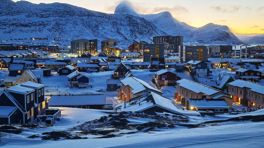 Nuuk auf Grönland am 20.01.2026