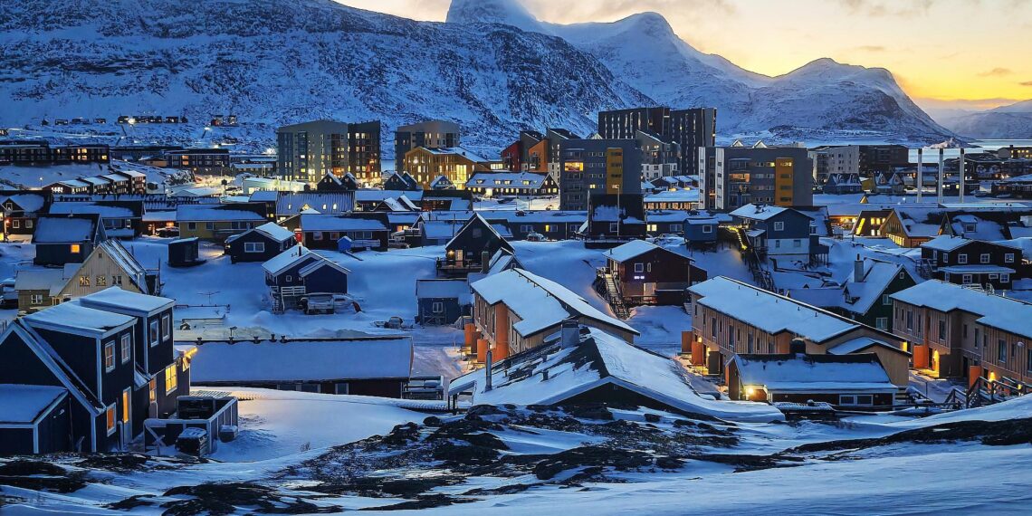 Nuuk auf Grönland am 20.01.2026
