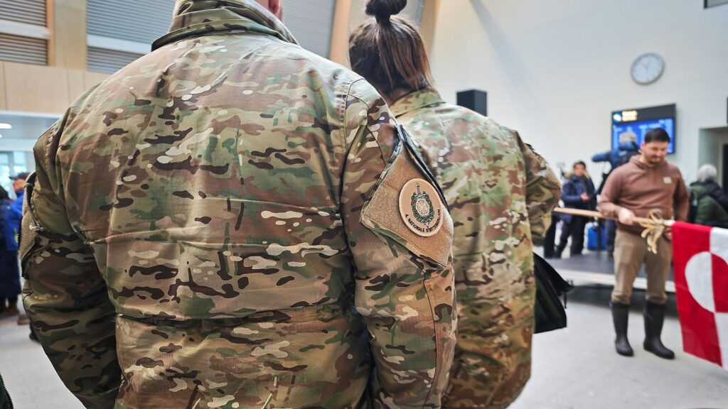 Dänische Soldaten auf Grönland am 20.01.2026