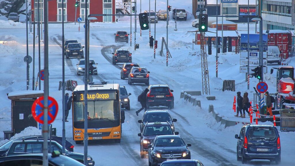 Nuuk auf Grönland am 20.01.2026
