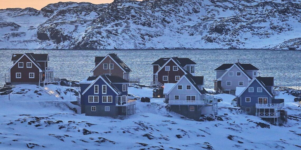 Nuuk auf Grönland am 20.01.2026
