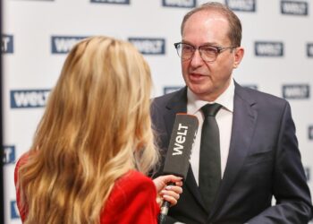 Alexander Dobrindt wird von Welt-TV interviewt am 27.01.2026