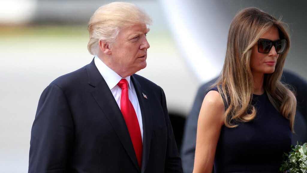 Donald und Melania Trump (Archiv)