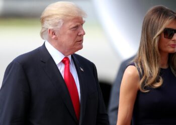 Donald und Melania Trump (Archiv)