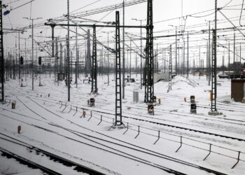 Winter bei der Deutschen Bahn (Archiv)