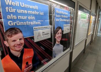 Stellenanzeige für die Autobahn GmbH (Archiv)