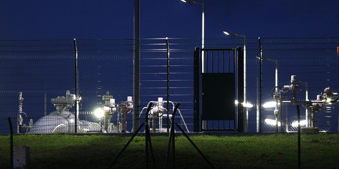 Bundesregierung kann Kosten der Kraftwerksstrategie nicht beziffern 1 Gasspeicher (Archiv)