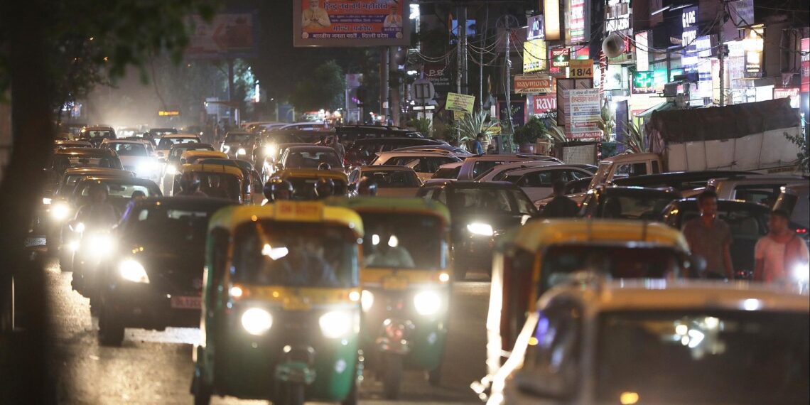 Straßenszene in Neu-Delhi (Archiv)