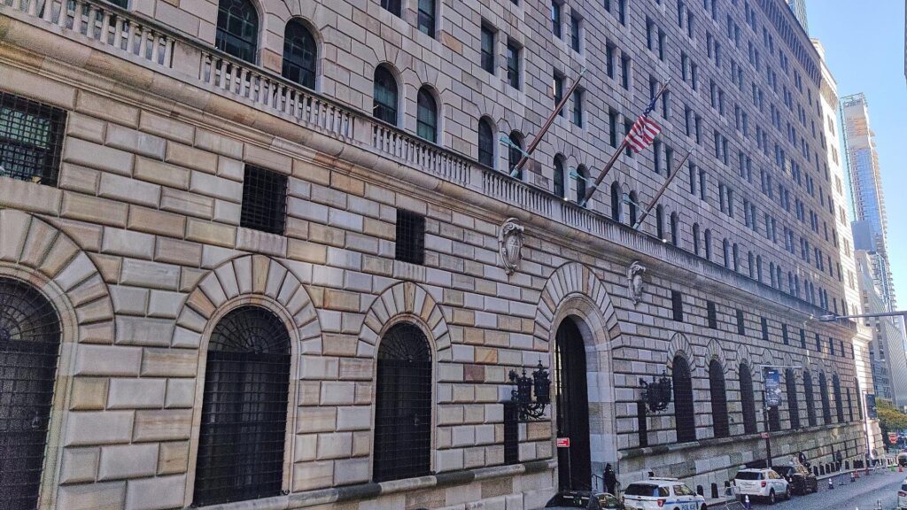 Hier lagert deutsches Gold: Federal Reserve in New York