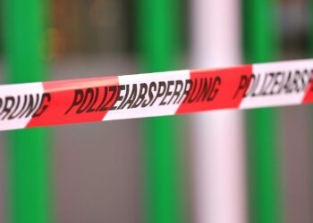 Polizeiabsperrung (Archiv)