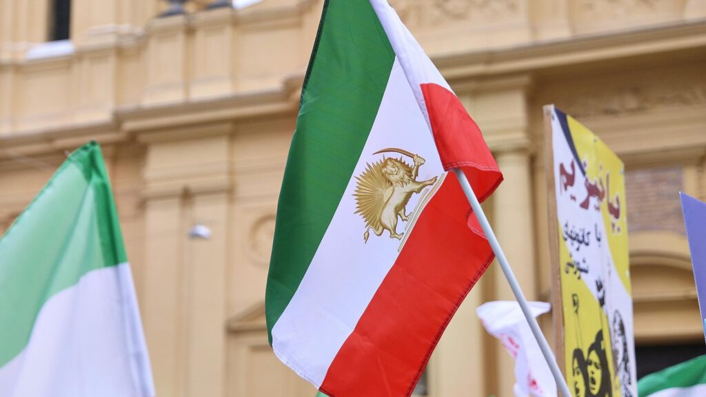 Nouripour fürchtet Schließung der Straße von Aden durch Iran 10 Anti-Iran-Protest (Archiv)